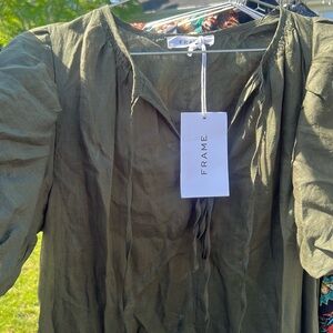 FRAME maxi midi dress NWT XS